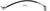 Dorman H620188 Rear Center Brake Hydraulic Hose Compatible with Select Jeep Models