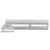 Seachoice Swivel Bolster Bracket, 12 in., Boat Trailer, Galvanized