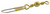 South Bend Brass Snap Swivel, #3/0