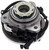 Dorman 951-837 Front Wheel Bearing and Hub Assembly Compatible with Select Ford / Mazda Models