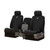 Covercraft Carhartt Super Dux SeatSaver Custom Seat Covers | SSC3456COBK | 1st Row 40/20/40 Bench Seat | Compatible with Select Chevrolet Silverado/GMC Sierra 1500/2500/3500 Models | Black
