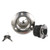 Seachoice 32051 Deck Mount Gas Fill Plate with Locking Cap – Cast 316 Stainless Steel – Includes 2 Keys