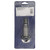 Attwood 66547-3 Stainless Steel Straight Thru-Hull Valve Fitting, Barbed, Standard Length, for 3/4-Inch Interior Diameter Hose