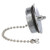 Seachoice Replacement Gas Fill Cap, Chrome-Plated Zamak