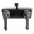 Dura Faucet DF-SA100C-MB RV Shower Faucet Valve Diverter with Classical Handles (Matte Black)