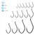 Gamakatsu 225415-25 225415 Big River NS Bait (25 Pack), Size 5/0, Black