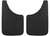 PLASTICOLOR 000492R01 Easy Fit Mud Flaps Without Logo Black