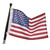 Seachoice USA Flag Kit, 12 in. X 18 in., Nylon