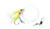 Pucci SF70-RNBW Shrimp Fly 2Hk 7/0, Varies