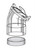 THETFORD 70407 Sani-Con 3" Adapter