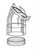 THETFORD 70407 Sani-Con 3" Adapter