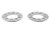 Mr. Gasket 2371 5/16" Disc Brake Bolt Pattern Wheel Spacer Kit