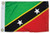 St. Kitts Flag, 12" x 18"