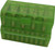 MTM 50 Round Flip-Top Ammo Box 38/357 Cal (Clear Green)