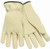 MCR Safety 32013XXL Industry Table Grade Unlined Cow Grain Leather Driver Men's Gloves with Straight Thumb, Cream, 2X-Large, 1-Pair
