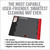 Real Avid Gun Cleaning Mat for Handguns with Magnetic Organizer Parts Tray; Protective Workbench Mat for Pistol Cleaning, Handgun Cleaning Pad with Red Tray for Gun Accessories and Gun Parts
