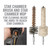 Real Avid Brush Combo: Star Chamber Pads, Chamber Brush, Chamber Mop and Bore Brush for Modern Sporting Firearms Chambered in .223/.224 Caliber Family, White