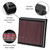 K&N Engine Air Filter: Increase Power & Acceleration, Washable, Premium, Replacement Car Air Filter: Compatible with 2016-2019 Chevy Camaro (SS, ZL1) V8, 33-5047