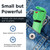 mace Brand Pocket Pepper Spray (Neon Green) – Accurate 10’ Powerful Pepper Spray with Flip Top Safety Cap, Leaves UV Dye on Skin – Great for Self-Defense