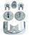 B & S Anodes BSMBRAV3PLUSKITZ Zinc Kit-Bravo 3 2004 And Up