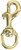 Swivel Eye Piston Snap (Hook: 3/8 Eye": 1 Length": 3-5/8) By Seafarer Marine Products"