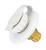 Valterra A01-0170LF White 2-3/4" MPT Lead-Free Flush Mount Water Inlet (Pack of 1)