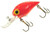 BS Fish BW-105 Brads Wiggler (Orange w/Silver Glitter)