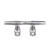 Seachoice Hollow Base Cleat, Chrome-Plated Zinc, 4 in. Long
