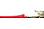 VRX Fishing Rod Glove RGC525RD Casting Rod Glove 5.25' to 7'6 Red