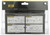 AUTO METER 2397 Autogage Black Console Oil/Volt/Water Gauge,2.3125 in., Black dial/Black bezel