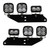 Baja Designs Squadron S2 Pro Fog Pocket LED Light Kit fits Ford F-150 Raptor 2017-2020 (Mult-Pattern; Clear)