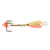 Clam Corporation 10936 Dropper Spoon, Size 16 1/32oz, Gold/Glow Red
