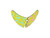 Mack's Lure 65249 Smile Blades - 1Chartreuse, 1.1 Inch