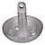 Attwood 9942-1 Cast Iron Steel Mushroom Anchor, 10-Pounds, Aluminum-Plated Silver Finish