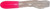 Big Bite Baits 1.5" Crappie Tube/Pink/Pearl (10 Pack)