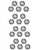Lazer Crystal Faceted Glass BEADS-8MM