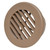 Valterra A10-3346VP Light Brown Rotating Heat and A/C Register (4" ID, 5-3/8" OD)
