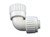 Flair-It 16807 Plastic Swivel Elbow, 0.75" Size