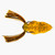 Scum Frog Painted Trophy Series Topwater Bass Fishing Hollow Body Frog Lure with Weedless Hooks, Pumpkin Seed, 1/2 Ounce