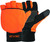 Hot Shot 25-695C-IO-L Mens Bulls-Eye Fuzzy Fleece Fingerless Glove Poptop Mitten