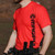 Mapgul Cotton Crew Neck T-Shirt for Men, Vert Logo Black, Small
