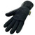 Red Steer 150-L Heatsaver Thermal Lined Premium Black Suede Deerskin Leather Driver Glove [PRICE is per PAIR] (Large)