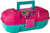 Frabill Plano Youth Mermaid Tackle Box, Magenta/Teal, Premium Tackle Storage