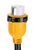 Camco 55552 18" 14-50 50 AMP Standard PowerGrip Plug To SS2-50 50 AMP Locking Receptacle Adapter