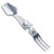 OUTDOOR EDGE CHOWLITE W/ FULL SIZE SPOON/FORK & 3 TOOLS