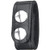 Gould & Goodrich B76-4W 4-Pack Belt Keepers, Double Snap, Black Weave