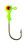 Lindy Jig Chartreuse Green Yellow 1/8 oz #1 Hook