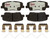 Raybestos MGD1916CH Reliant Brake Pad Set, 1 Pack