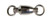2600SP-6 Swivel Ball Bearing Sz Nickel, 6