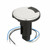 attwood Black One Size 910R3PSB-7 Armor 3-Pin Light Round Base-Stainless
